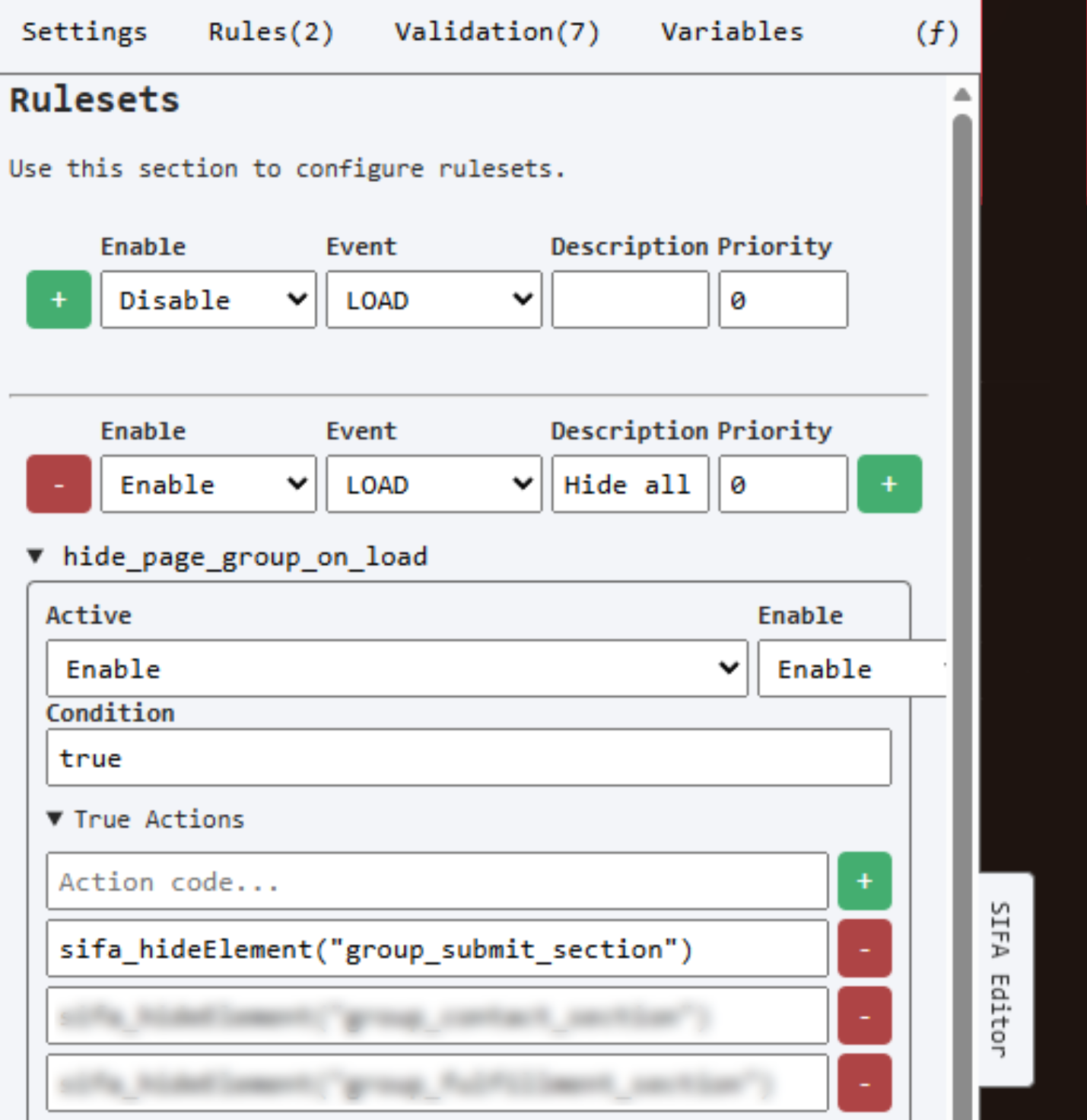 SIFA Editor Screenshot